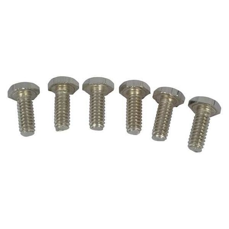 Dayton Hex Head Cap Screw, 1/4-20, PK6 PPL3102G