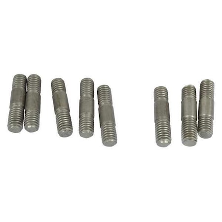 Dayton SS Stud 410, 3/8-16 x 1-5/8In PP60002