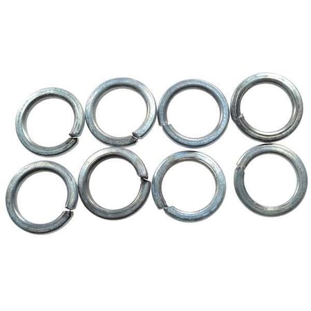 Dayton Washer Zinc Plated, 3/8 in., PK8 PP60250G