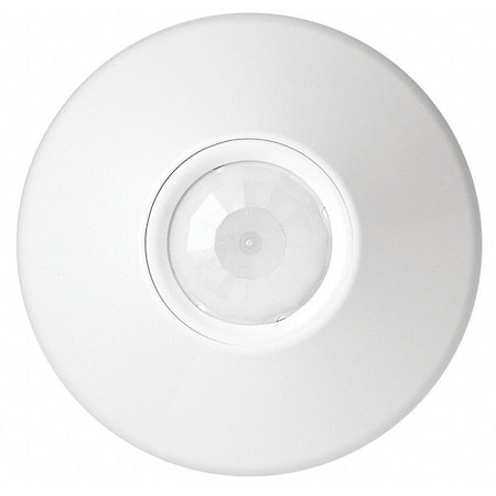 Sensorswitch Ceiling Mount Sensor, Occupancy, Digital Cat5 Cable, White, 475 sq ft, LED NCM PDT 9 RJB