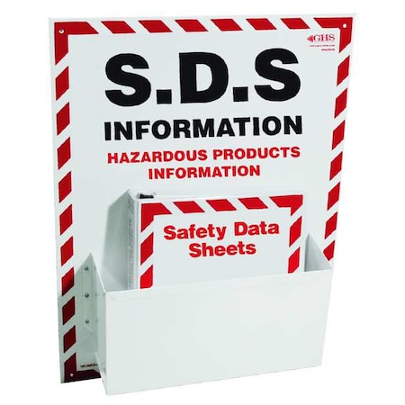 Ghs Safety Information Center, 24 in H GHS1012