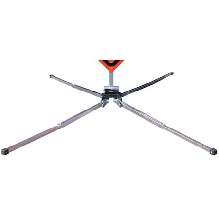 Dicke Sign Stand, Portable, Aluminum, 57 In. DF3003W