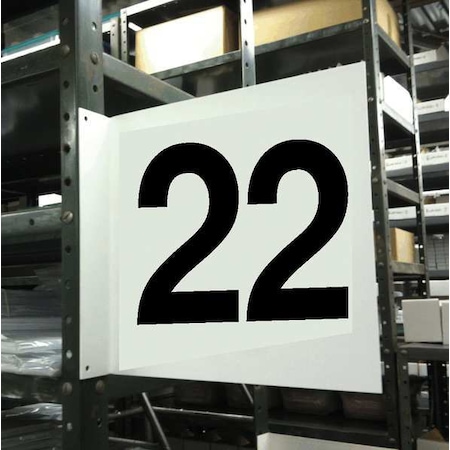 Stranco Projecting Aisle Sign, Legend 22, HPS-2W1412-22 HPS-2W1412-22