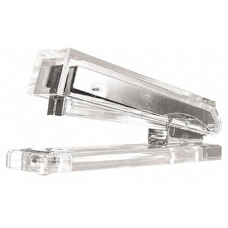 Kantek Clear Acrylic Stapler STAPLER,FULL STRP,CR (Pack of5)