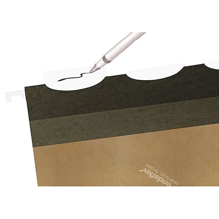 Zoro Select Hanging File Folder, Standard Green, PK25 PFX42590