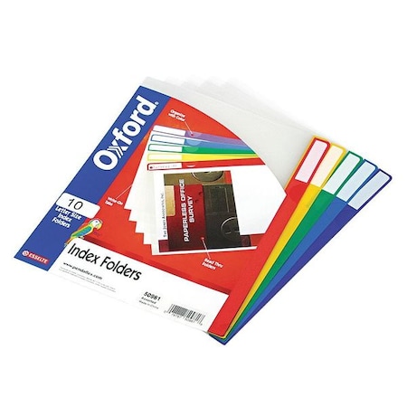 Pendaflex Expandable File Jacket 9" x 11-5/8", Assorted Colors, Pk10 PFX50981