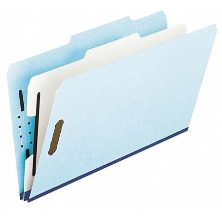 Pendaflex File Folders 8-1/2" x 14", 2/5-Cut Tab, Blue, Pk10 PFX930025RCP1