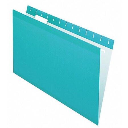 Pendaflex Hanging File Folders, Aqua, PK25 PFX415315AQU