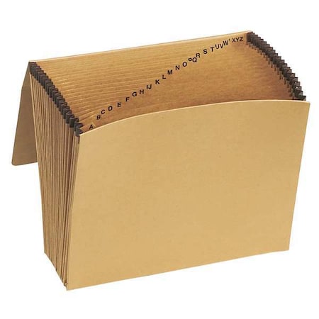 PENDAFLEX Expandable File Alpha (A-Z) 8-1/2 x 11" Redrope, 7/8" Expansion PFXK17AOX