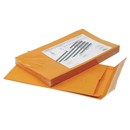 Quality Park Expandable Envelope, Lt Brown, Kraft, PK25 QUA93338