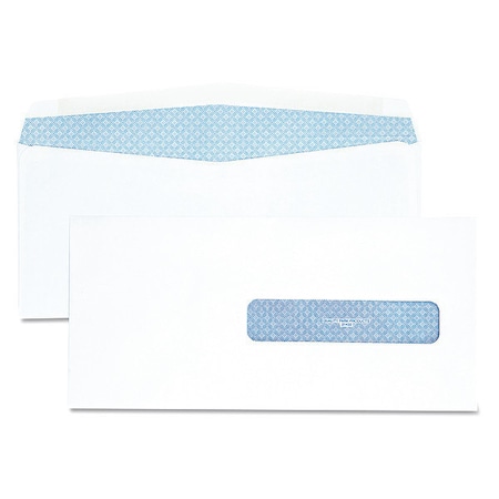 Quality Park Medicare Envelope w/Tint, Wht, Paper, PK500 QUA21432
