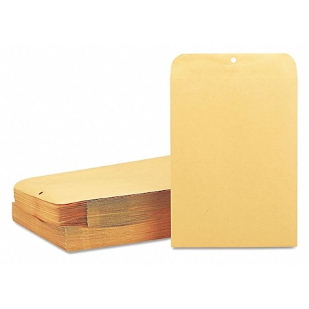 Quality Park Catalog Envelope, Light Brown, Kraft, PK100 QUA37897