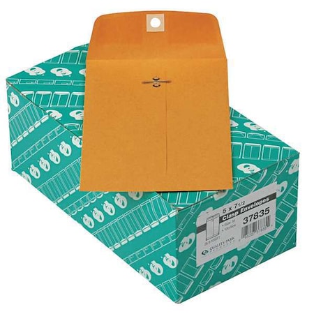 Quality Park Catalog Envelope, Light Brown, Kraft, PK100 QUA37835