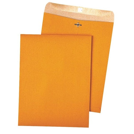 QUALITY PARK Catalog Envelope, Lt Brown, Kraft, PK100 QUA38712