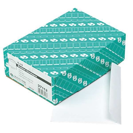 Quality Park Catalog Envelope, White, Paper, PK100 QUA37113