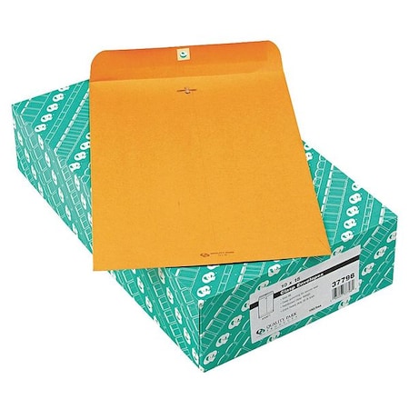 Quality Park Catalog Envelope, Light Brown, Kraft, PK100 QUA37798