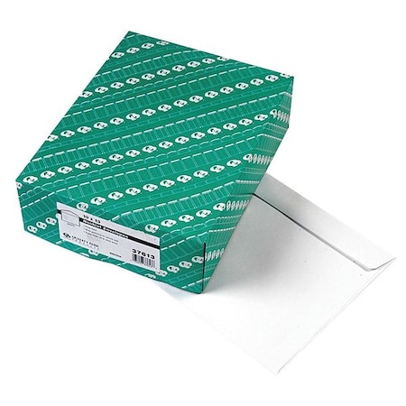 Quality Park Catalog Envelope, White, Paper, PK100 QUA37613