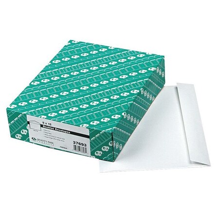 Quality Park Catalog Envelope, White, Paper, PK100 QUA37693