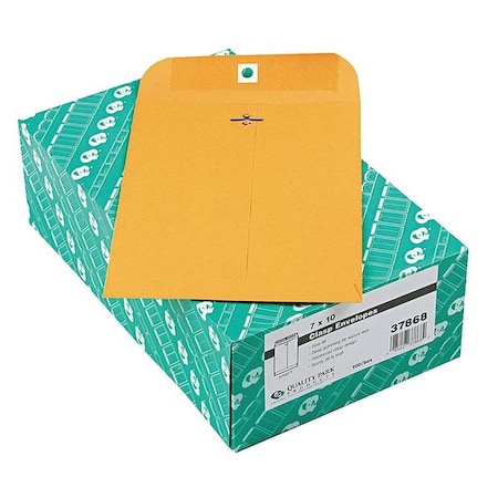 Quality Park Catalog Envelope, Lt Brown, Kraft, PK100 QUA37868