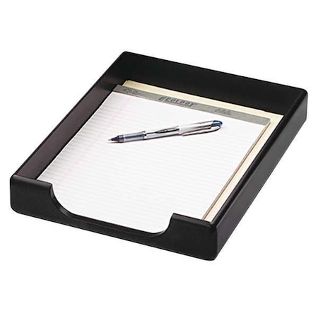 Rolodex Desk Tray, Black, Wood, 10 2/3 in W, 13 4/5 in L, 2 1/5 in H ...