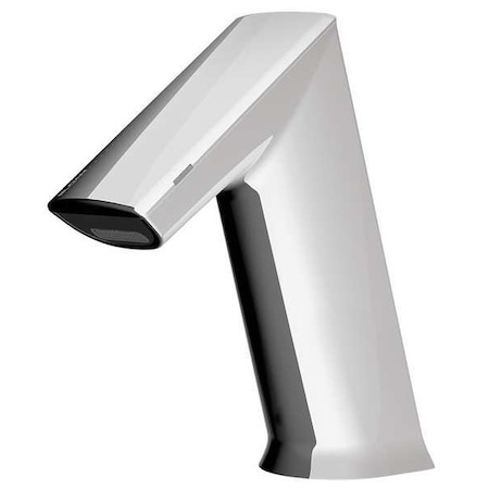 Sloan Sensor Single Hole Mount, 1 Hole Angled Straight Bathroom Faucet, Polished chrome EFX250.000.0000