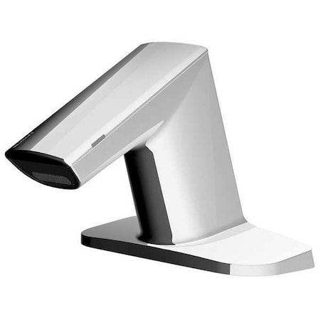 Sloan Sensor Single Hole Mount, 1 Hole Angled Straight Bathroom Faucet, Polished chrome EFX650.002.0000