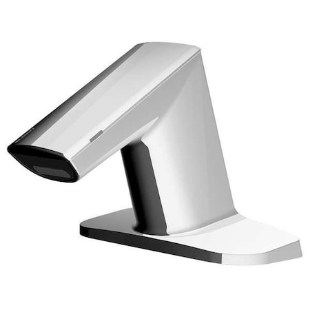 Sloan Sensor Single Hole Mount, 1 Hole Angled Straight Bathroom Faucet, Polished chrome EFX680.010.0000