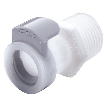 COLDER Coupler, Push In, Acetal, White APCD10004