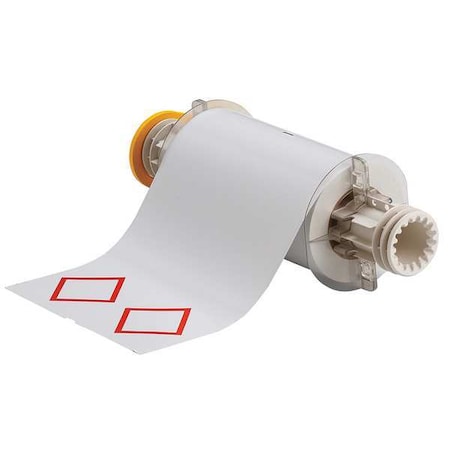 Brady Label, Red/Yellow/Blue/White, Labels/Roll: 70 130773