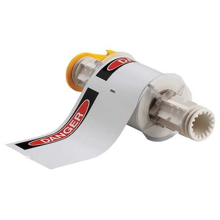 Brady Label, Red/White, Labels/Roll: 95 130764