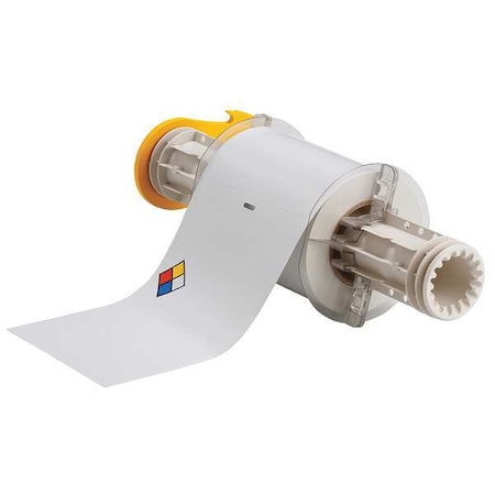 Brady Label, Red/Yellow/Blue/White, Labels/Roll: 95 130808