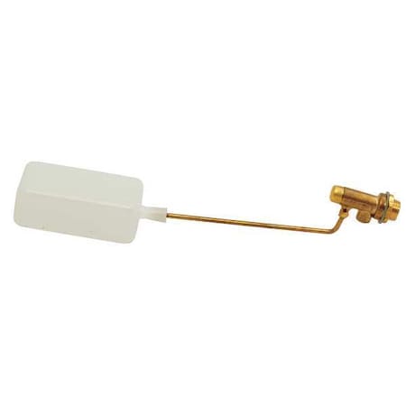 Bobby Mini Float Valve, 3/8 In, Brass/Plastic RM153