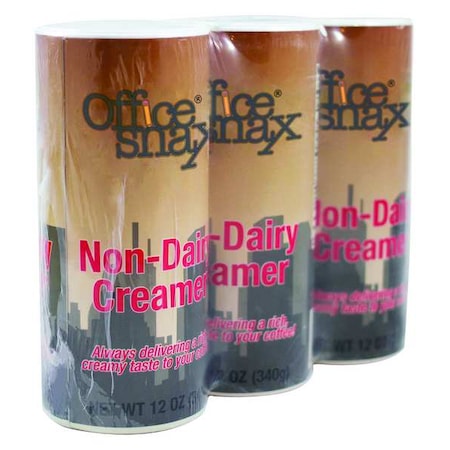 Office Snax Non Dairy Creamer Canister, 12 oz, PK24 OFX00020G