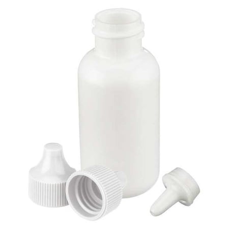 Wheaton Dropper Bottle, 30mL, White, Round, PK144 211624