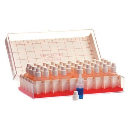 Wheaton Dropper Bottle, 3mL, Natural, Round, PK40 211641