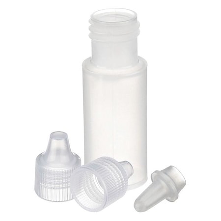 Zoro Select Dropper Bottle, 7mL, Natural, Round, PK144 211632