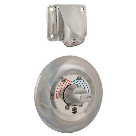 Bradley Showerhead, In-Wall, Lever, Chrome, Brass S77-952