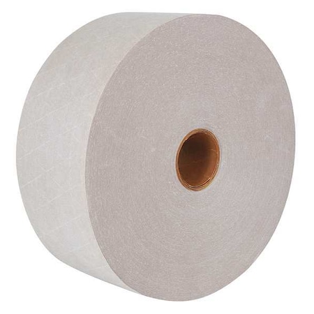 Intertape Water-Activated Tape, 7.2 mil Thick, 3 in W x 450 ft L, White, 10 PK K70039G