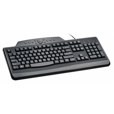 Kensington Keyboard, Corded, Black, USB K72407US
