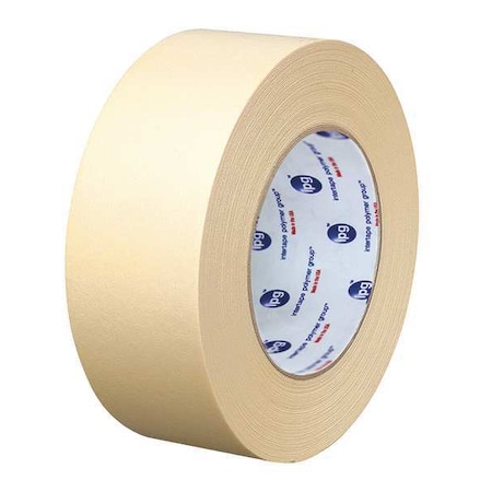 Intertape Masking Tape, 18 mm W x 54 4/5 m L, 5 mil Thick, Tan, Rubber Adhesive, 48 PK PG500.15G