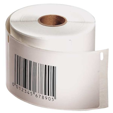 Dymo Printer Label, 4 in Label W, 2 5/16 in Label H, 250 Labels per Roll, Black/White 1763982