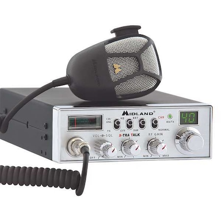 Midland Radio CB Radio, 40 Channel, 4 Watt 5001Z