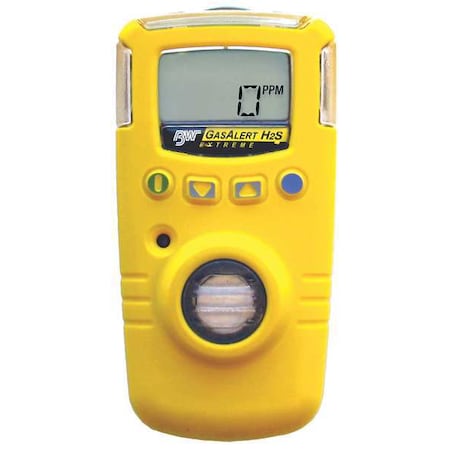 BW TECHNOLOGIES Single Gas Detector, O2, 0-30 Pct, CN, Ylw XT-X000-Y-CN