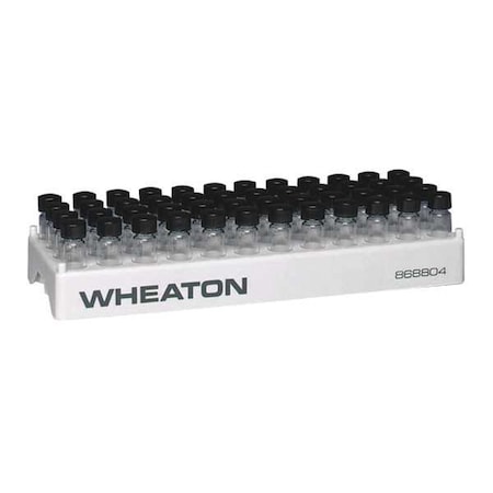 Wheaton Vial Rack, Holds 48, PK5 868804