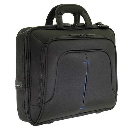 Eco Style 16" Laptop Case, Black, Nylon ETPR-BL15-CF