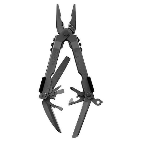 Gerber Multi-Tool, 6-5/8 in, Needle, Black, 13 Tool 30-000453N