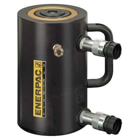 Enerpac RAR506, 50 ton Capacity, 5.91 in Stroke, Double-Acting, Aluminum Hydraulic Cylinder RAR506