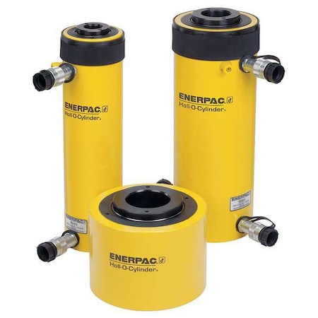 Enerpac RRH1003, 100 ton Capacity, 3.00 in Stroke, Double-Acting, Hollow Plunger Hydraulic Cylinder RRH1003
