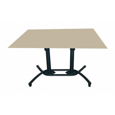 Contemporary Designer Melamine Table Top - Indoor, 48"Wx32"D