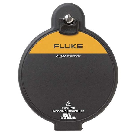 FLUKE Infrared Window, 50 mm Dia, Hand Turn Door FLUKE-CV200